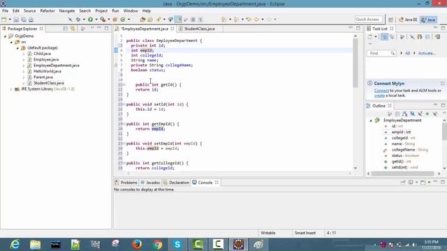 SCJP/OCJP java introduction 1.3 , Classes, interfaces methods , Variables Constants смотреть онлайн