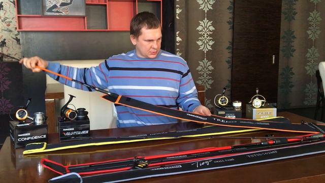 Спиннинги и катушки TEAM SALMO. смотреть онлайн