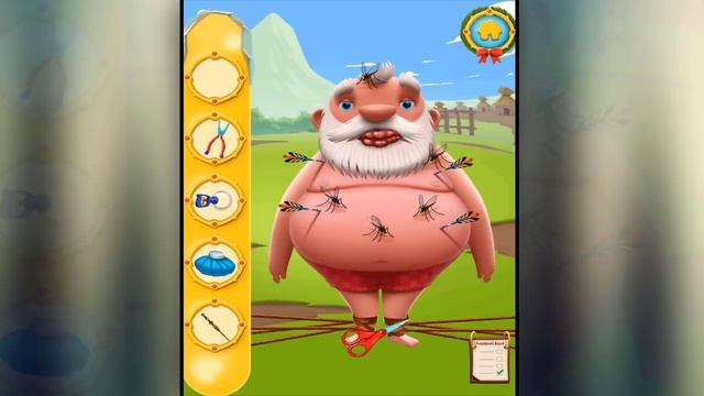 Fun Christmas Santa Care Kids Game - Crazy Santa - Play Xmas Rescue Santa Claus Adventure Story Gam смотреть онлайн