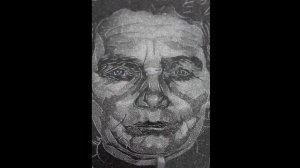 Гравировка по граниту (рисование портрета на памятнике)