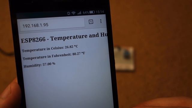 ESP8266 DHT11/DHT22 Temperature and Humidity Web Server with Arduino IDE - Demo смотреть онлайн