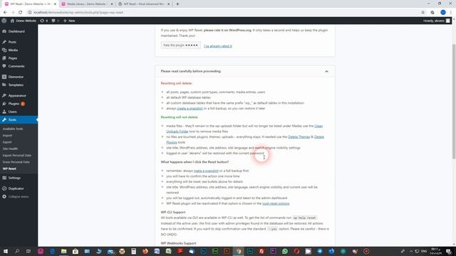 كيفية عمل Reset لموقع WordPress смотреть онлайн