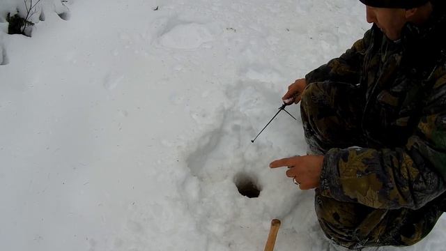 Рыбалка зимой на таежной речке часть 2 смотреть онлайн