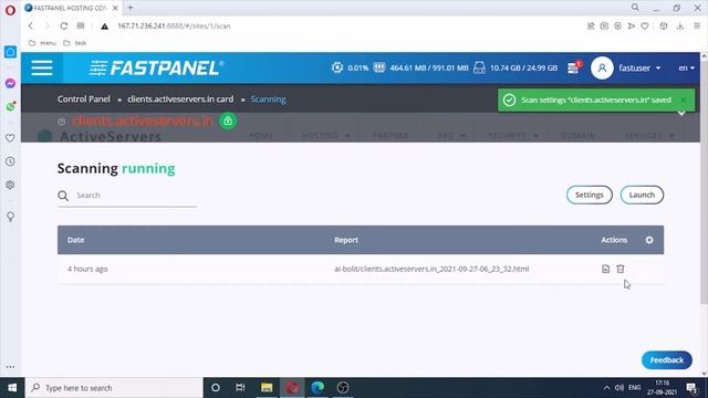 How to Scan FastPanel смотреть онлайн