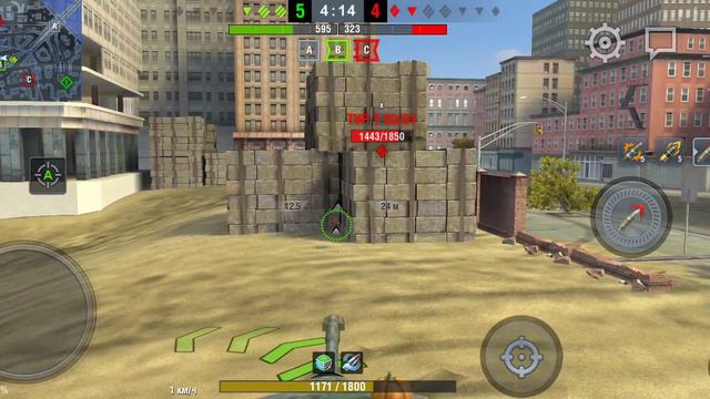 World of Tanks Blitz, танк 268 Мастер 10й уровень, взять Мастера 268. Take Master Tank 268 10 level смотреть онлайн