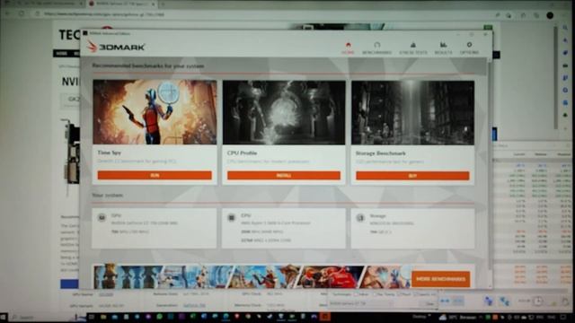 Test 3DMark Night Raid Benchmark AFOX GeForce® GT730 2GB GDDR5 128Bit