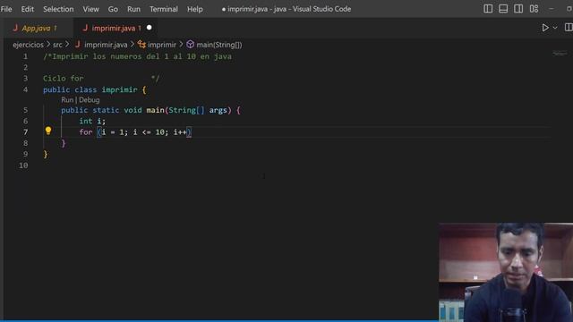 Imprimir los numeros del 1 al 10 en java смотреть онлайн