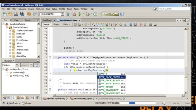 How to Set Jtextfield Numeric Only in Java Swing Programing смотреть онлайн