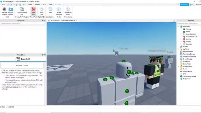 How to remove green dots on rigs in Roblox studio смотреть онлайн