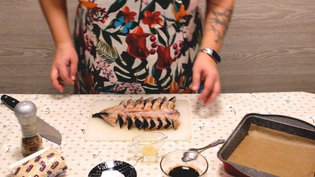 Запечённая скумбрия / Очень вкусный рецепт смотреть онлайн