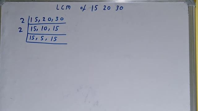 LCM of 15 20 30 смотреть онлайн