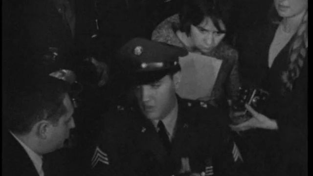 Elvis Presley March 1, 1960 press conference смотреть онлайн
