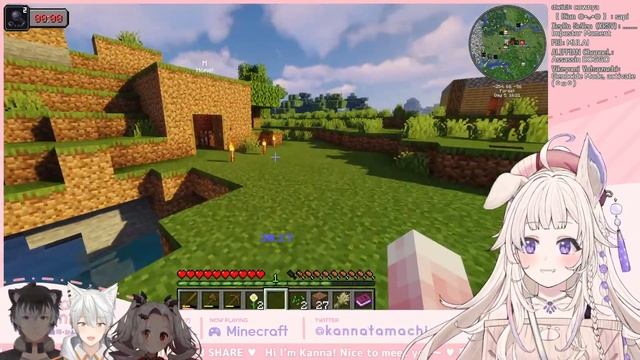【Minecraft】Launching my new server: EverMine! ft. my Minecraft buddies 【Kanna Tamachi】 смотреть онлайн