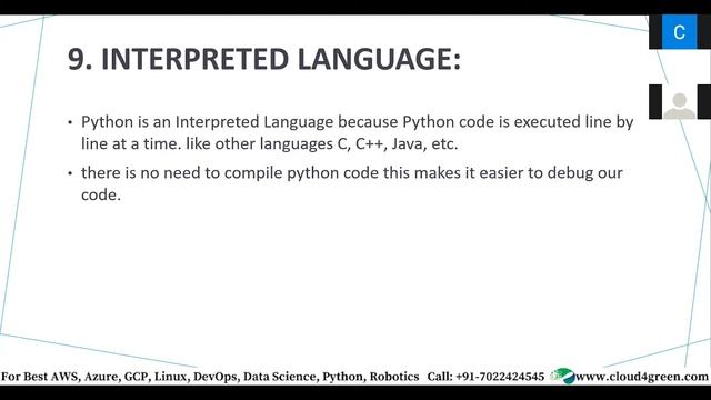Python Webinar - Essentials of Python - Cloud4Green Technologies смотреть онлайн