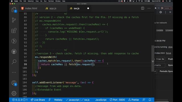 Service Workers - Controlling Every Fetch Call смотреть онлайн