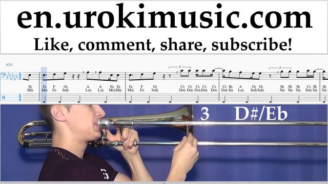 Trombone lessons Vaina Loca - Ozuna x Manuel Turizo Sheet Music Tutorial um-ih352 смотреть онлайн