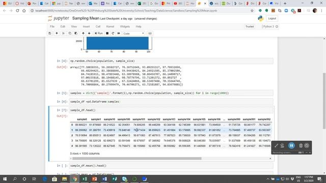 Sample Mean Example смотреть онлайн