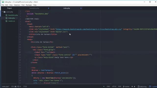 Insertar registros a una base de datos MySQL con PHP смотреть онлайн