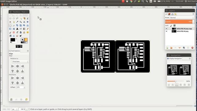 How to duplicate images into rows and columns using the Gimp смотреть онлайн