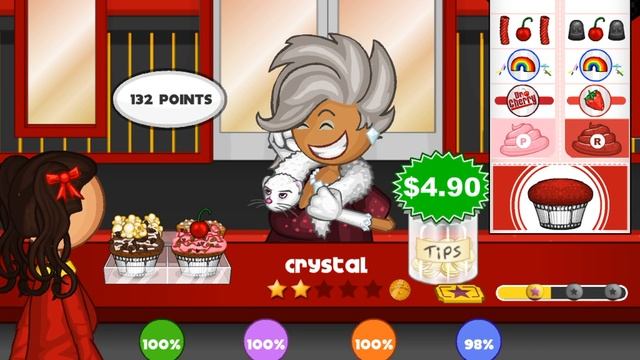 Papa’s Cupcakeria HD | Rank 100! смотреть онлайн