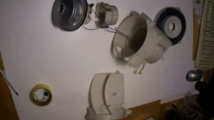 Пылесос Samsung SD9420 Ремонт (замена двигателя)