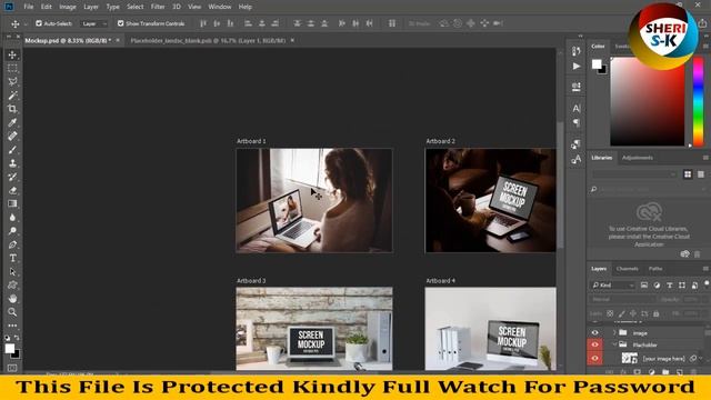 4 Unique Screen Mockup Download In PSD File |English| |Photoshop Tutorial| смотреть онлайн