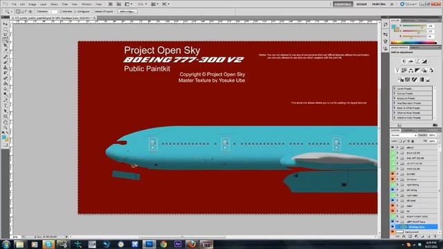 Photoshop CS5: FSX How to Repaint Project Opensky [Part 1] смотреть онлайн