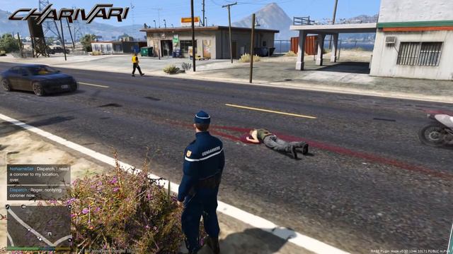 GTA 5 LSPDFR - GENDARMERIE NATIONALE - BUGATTI VEYRON - PATROUILLE 09 - LE REVE DU GENDARME смотреть онлайн