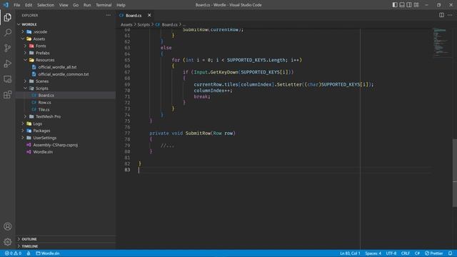 How to make Wordle in Unity (Complete Tutorial) ?✏️ смотреть онлайн