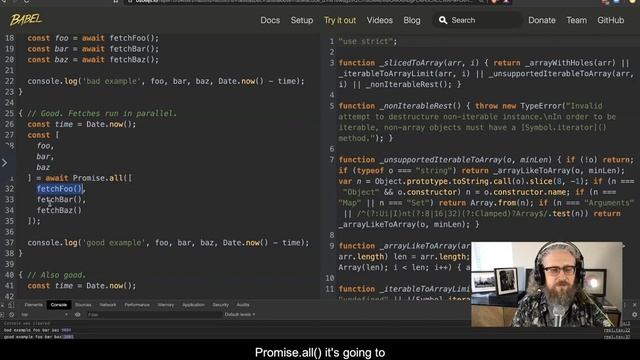 JavaScript Quick Tip Fetch in Parallel смотреть онлайн