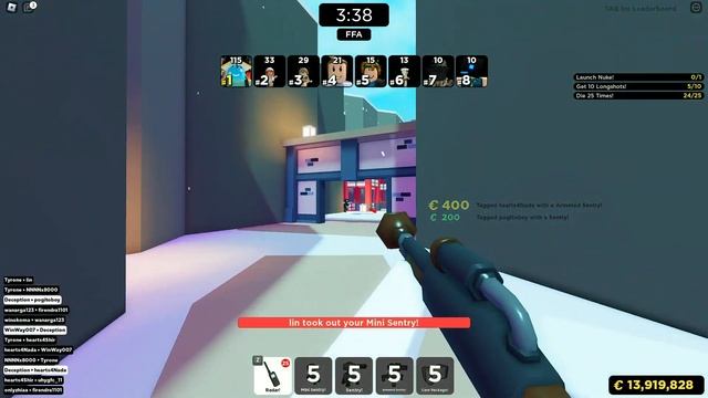 Roblox Big Paintball but every time I die my gun gets worse смотреть онлайн