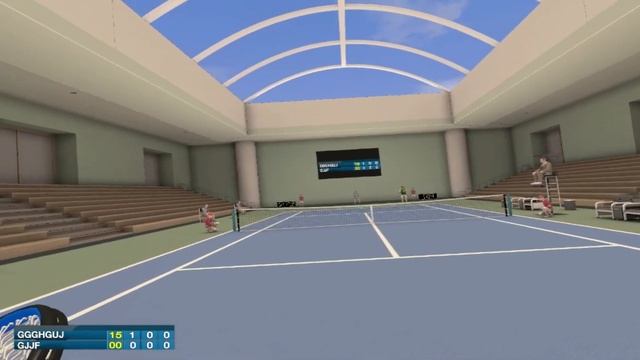 First Person Tennis - The Real Tennis Simulator VR / Multiplayer 1v1 Gameplay смотреть онлайн
