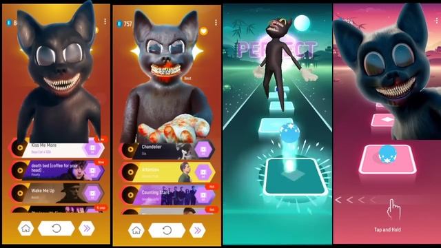 Cartoon Cat vs Cartoon Cat vs Cartoon Cat vs Cartoon Cat - Tiles Hop EDM Rush! смотреть онлайн