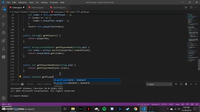 Uno Card Game in Java Part 5 - Game Class (Code Clique) смотреть онлайн