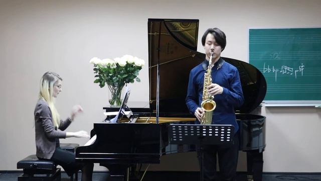 合奏彩排一次【L.Vinchi No.1 Sonata Alto Saxophone And Piano】