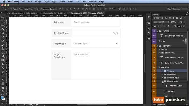 PSD to WordPress – Minimal Portfolio Theme: 10 Contact смотреть онлайн
