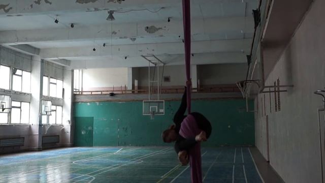 Воздушные полотна | Aerial silks #11 | Воздушная гимнастика смотреть онлайн