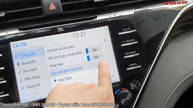 Hướng dẫn sử dụng màn DVD TOYOTA CAMRY 2.5Q 2020 - Định vị GPS, âm thanh, hình ảnh, ánh sáng.. смотреть онлайн