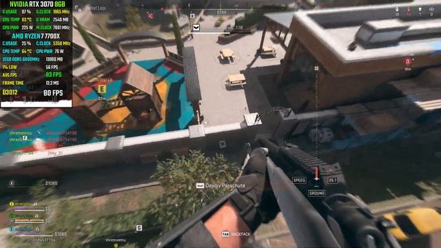 Warzone 2 Season 5 on RTX 3070 8GB (1440p Ultra Settings) смотреть онлайн