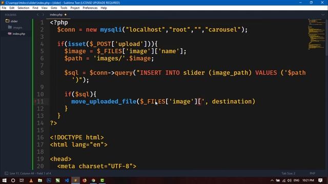 Create Dynamic Bootstrap 4 Carousel Using PHP & MySQLi | Dynamic BS4 Image Slider смотреть онлайн