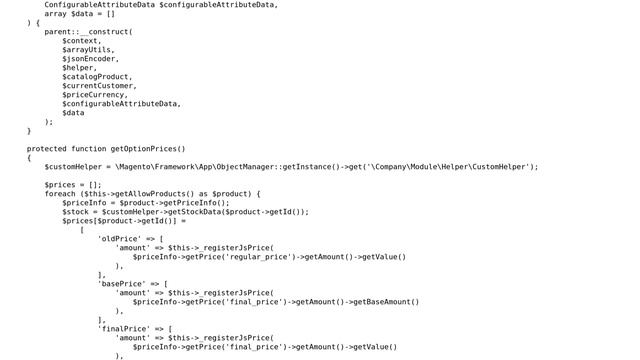 Magento: Override protected function of block class in Magento 2.1.7 смотреть онлайн
