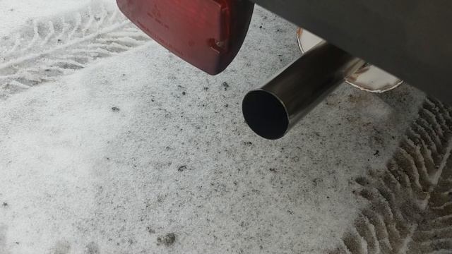 Skoda 120l Burges inox exhaust смотреть онлайн