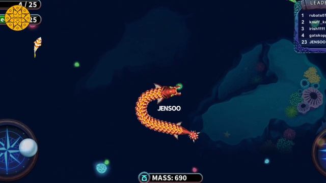 Giant dragons - game play Sea Dragons.io смотреть онлайн
