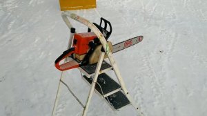 Приспособление для распиловки дров бензопилой одинаковой длинны!