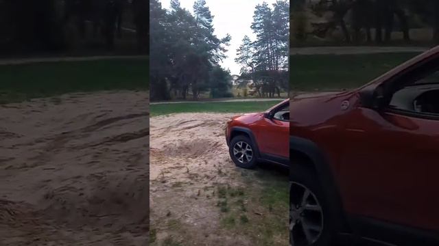 Jeep Cherokee Trailhawk задняя блокировка моста.
