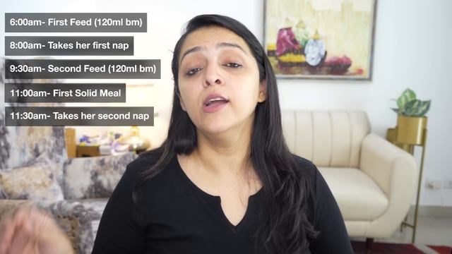 6 month baby routine of Feeding, Sleeping & Solid Food | 6 महीने के शिशु का डेली रूटीन смотреть онлайн