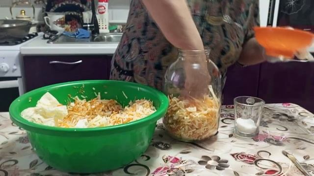 Рецепт квашеная капуста / Recipe sauerkraut смотреть онлайн
