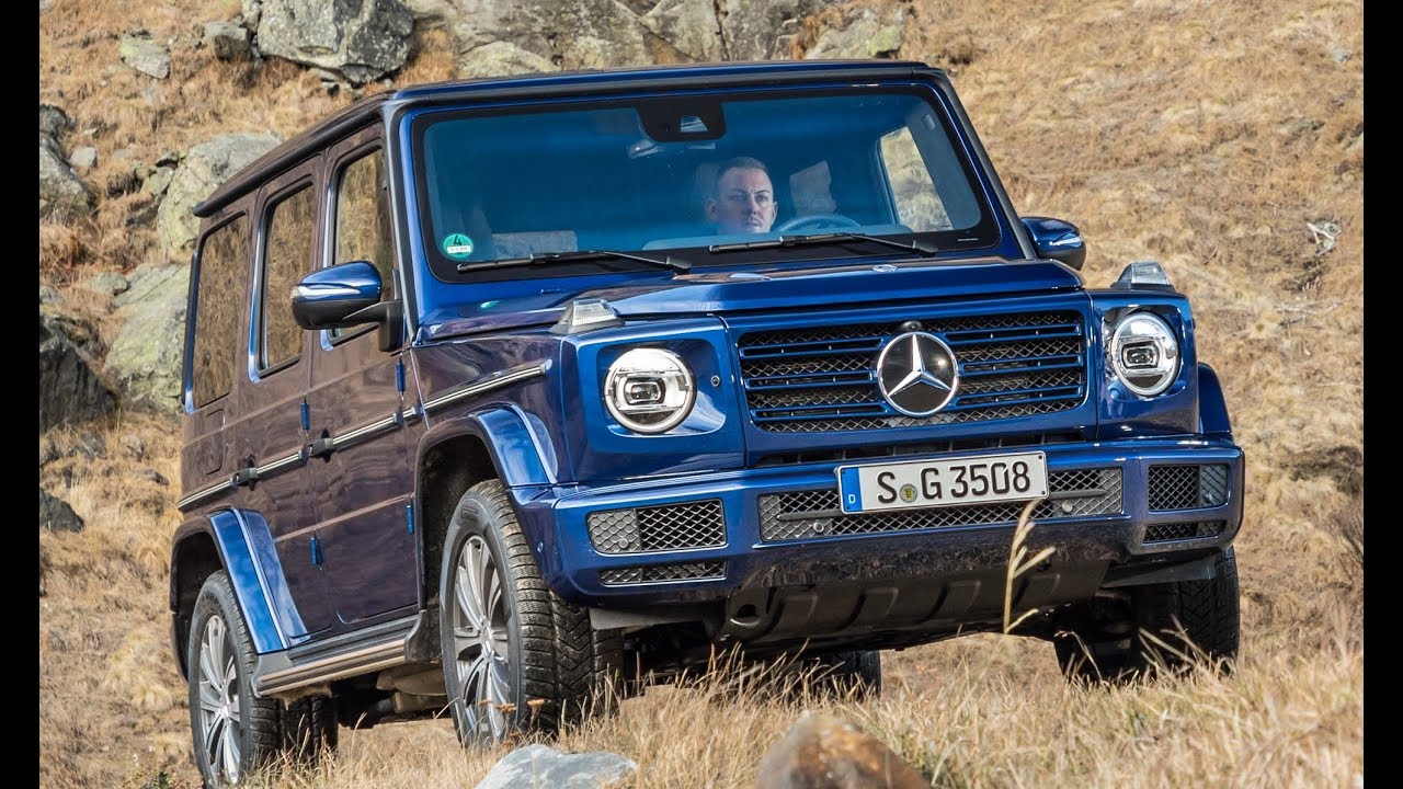 Mercedes G 350d 2019 дизайн, интерьер и вождение. смотреть онлайн