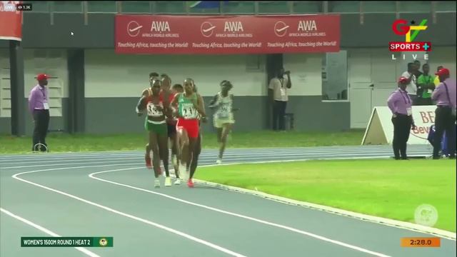 Kenya's LYDIA JERUTO Win1500M S-Final Lydia|African Games ACCRA. смотреть онлайн