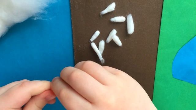 Веточки вербы в вазе. Аппликация к Вербному воскресенью, пасхе Поделки для детей 4-7 лет из бумаги смотреть онлайн